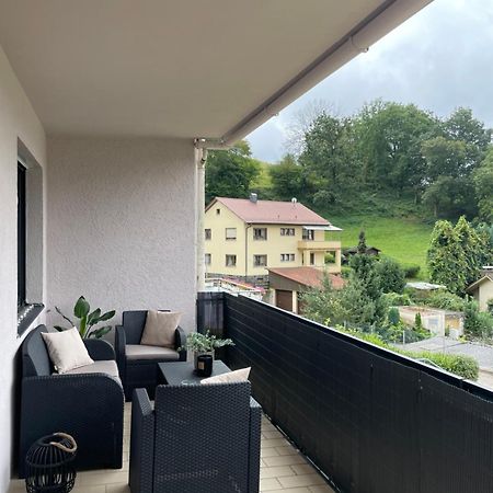 Ferienwohnung Am Felsenmeer Lautertal  Exteriör bild