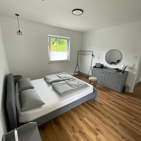 Ferienwohnung Am Felsenmeer Lautertal  Exteriör bild