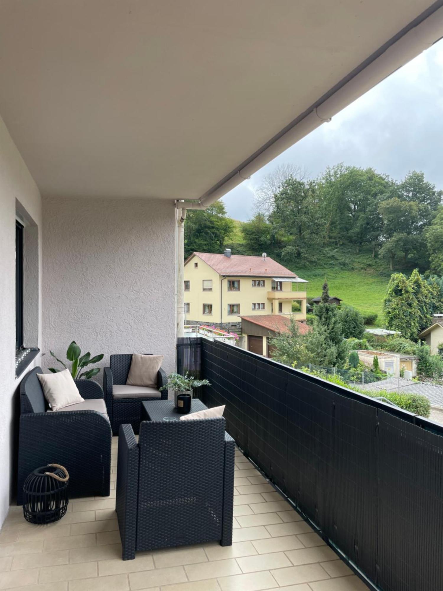 Ferienwohnung Am Felsenmeer Lautertal  Exteriör bild