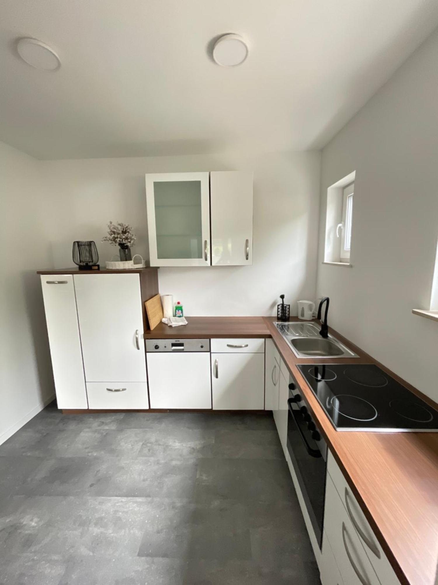 Ferienwohnung Am Felsenmeer Lautertal  Exteriör bild