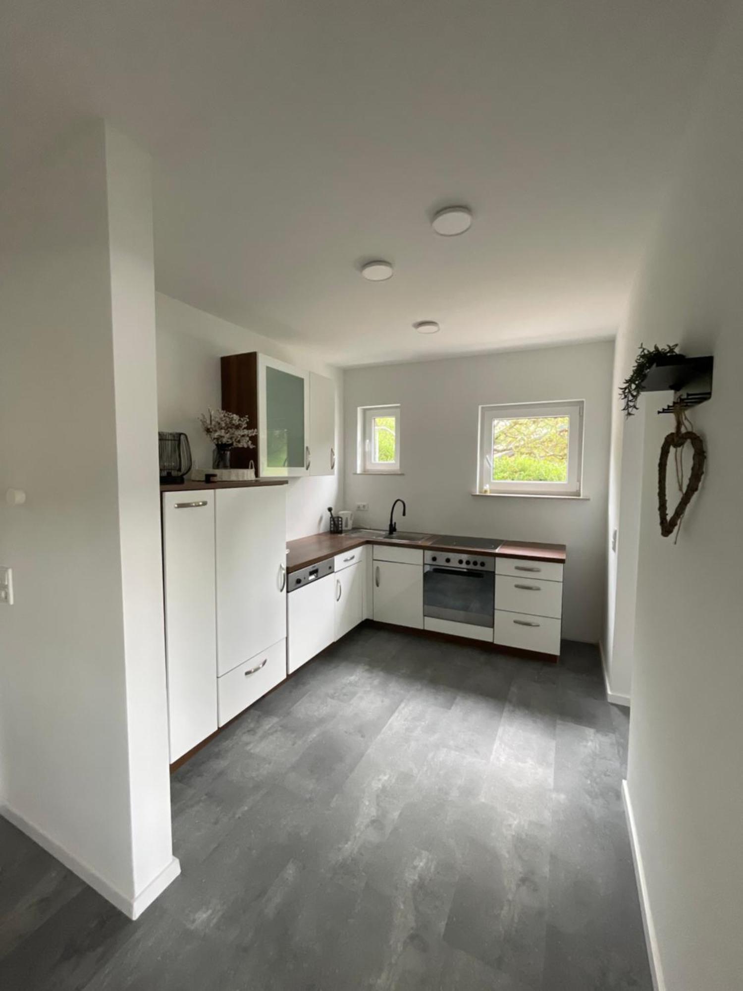 Ferienwohnung Am Felsenmeer Lautertal  Exteriör bild