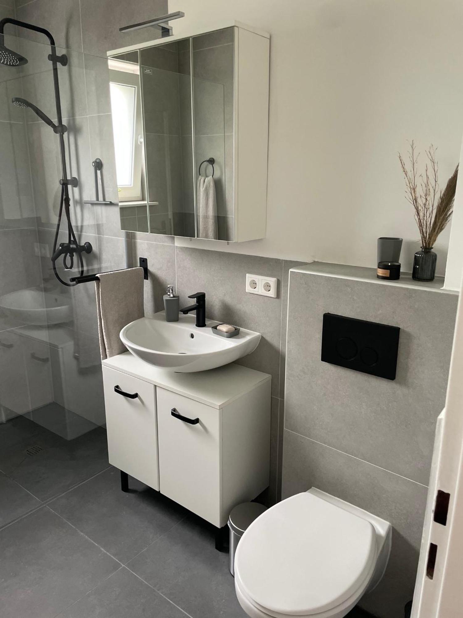 Ferienwohnung Am Felsenmeer Lautertal  Exteriör bild