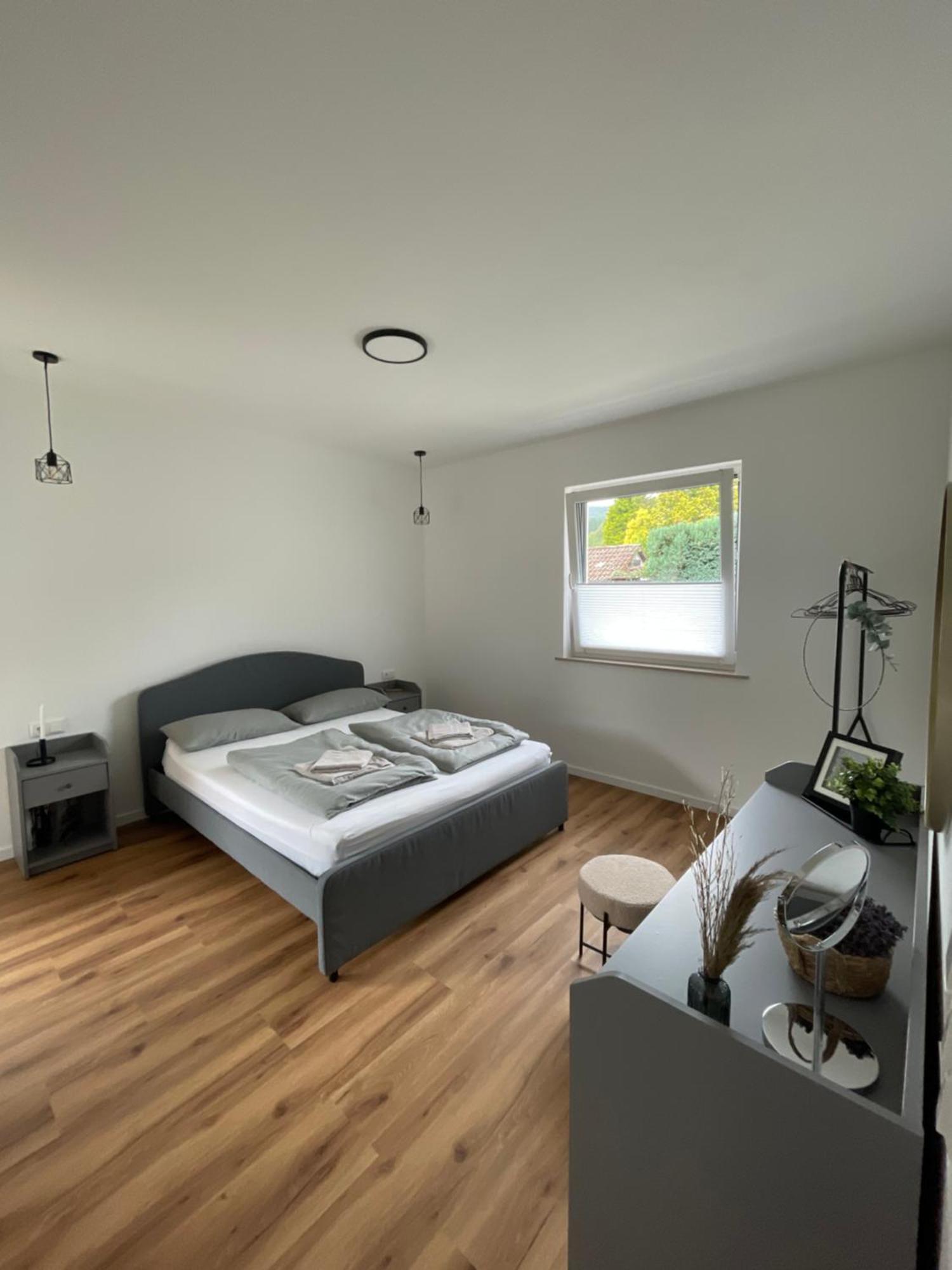 Ferienwohnung Am Felsenmeer Lautertal  Exteriör bild